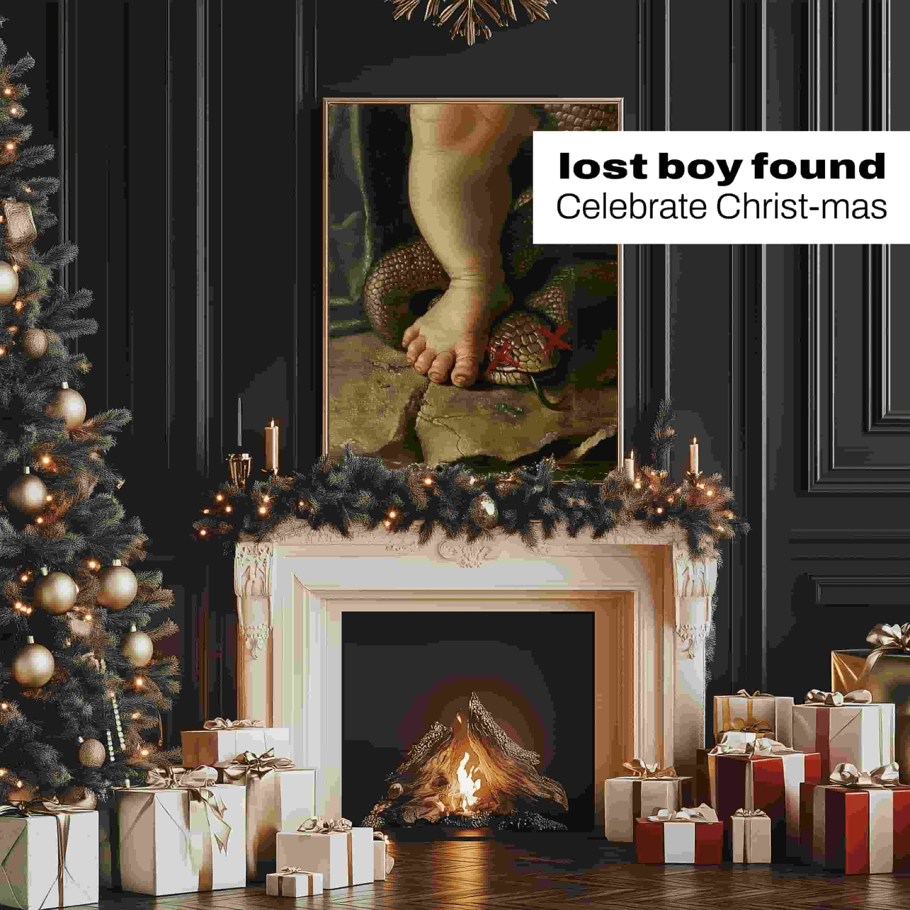 b(ai)ble songs: Christmas cover art